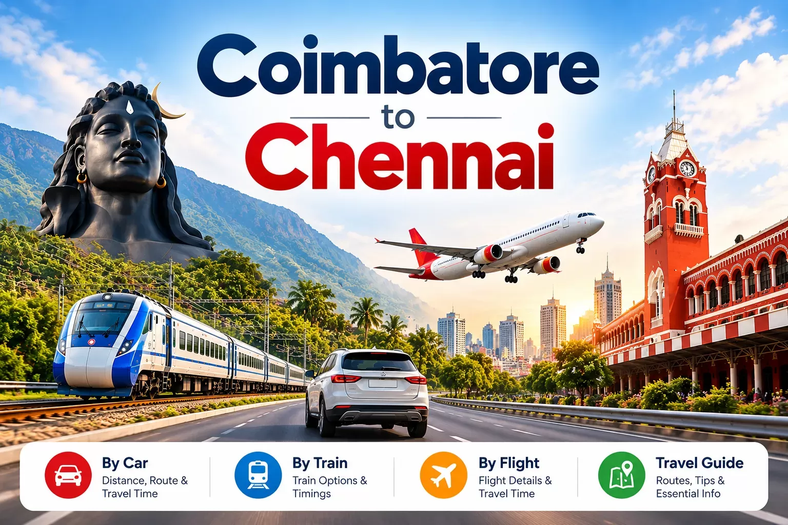Coimbatore to Chennai – Complete Travel Guide