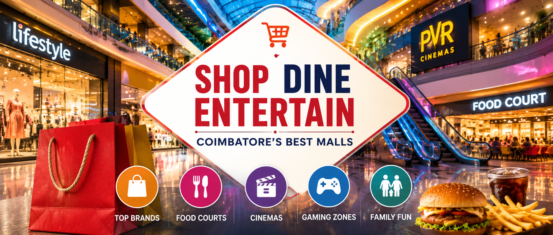 Best Shopping Malls in Coimbatore 2026 | Top Malls and Attractions