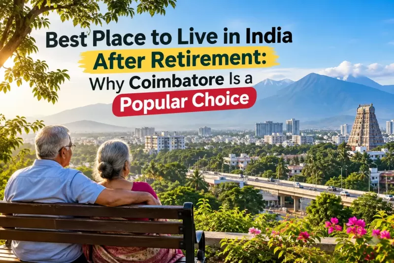 Best Place to Live in India After Retirement: Why Coimbatore Is a Popular Choice