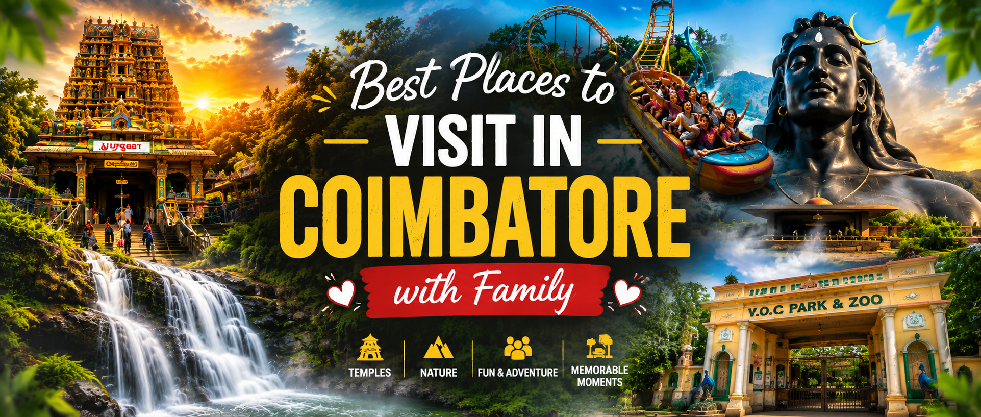 Best Places to Visit in Coimbatore with Family | Easy Travel Guide