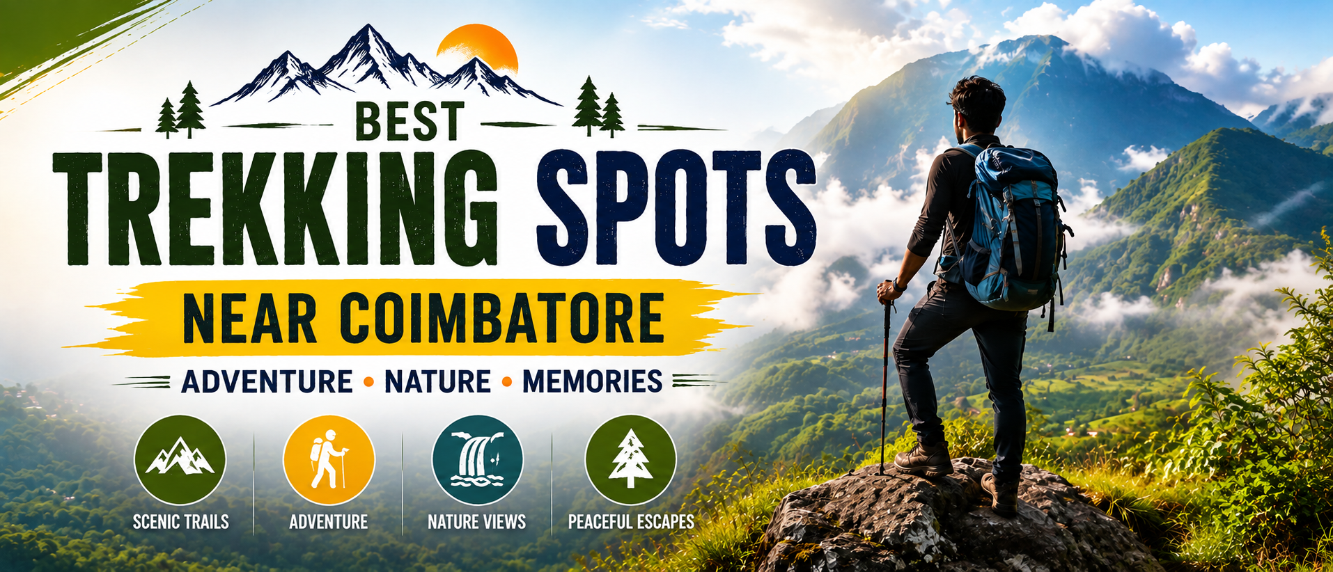 Best Trekking Spots Near Coimbatore for Adventure