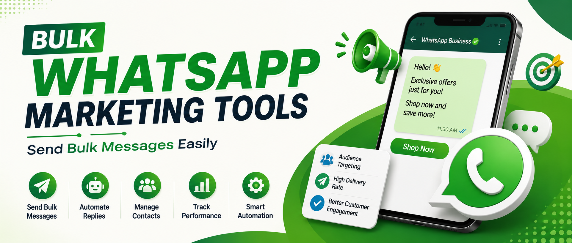 Bulk WhatsApp Marketing Tools – Send Bulk Messages Easily