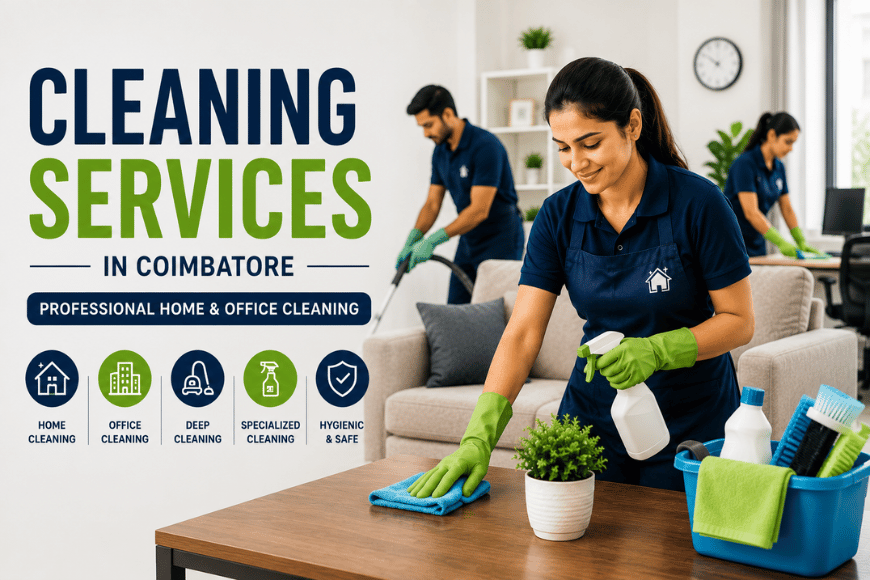 Cleaning Services in Coimbatore – Professional Home Office Cleaning