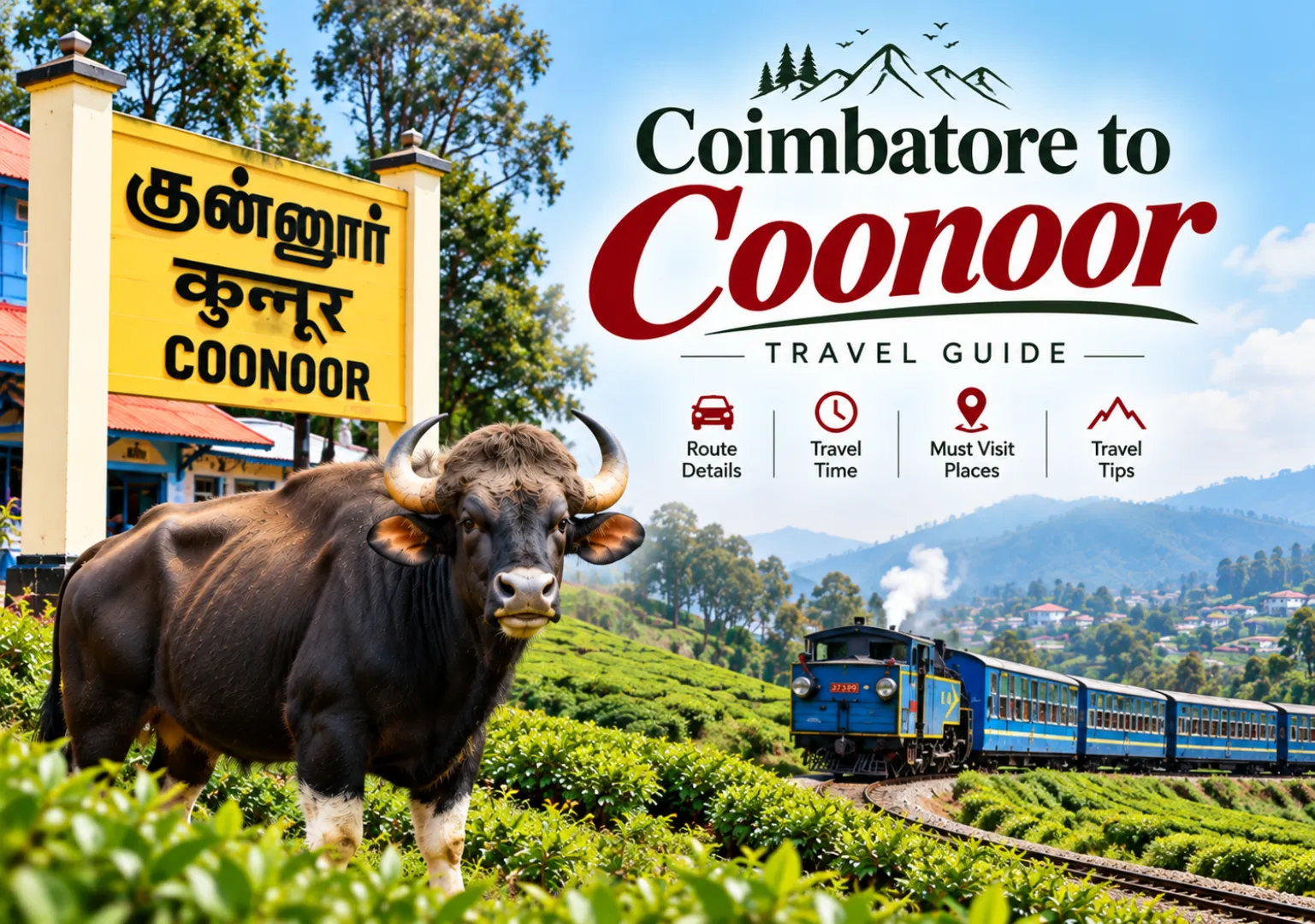 Coimbatore to Coonoor: Distance, Route, Travel Time & Monsoon Safety Guide