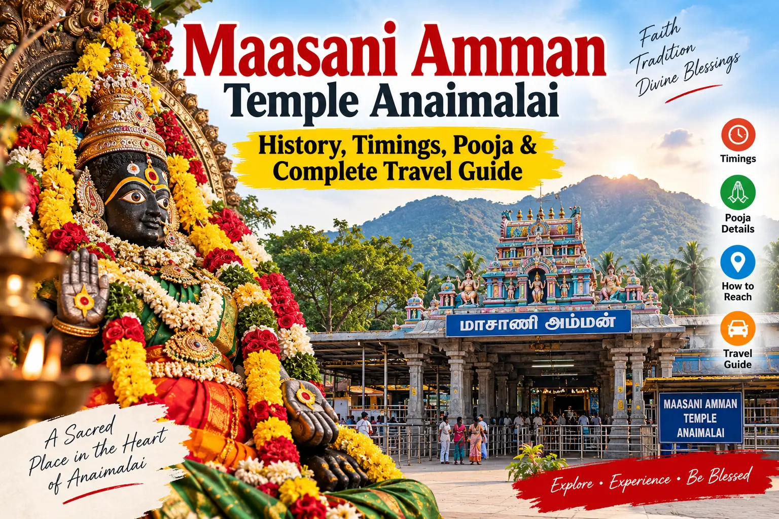 Maasani Amman Temple Anaimalai: History, Timings, Pooja & Complete Travel Guide