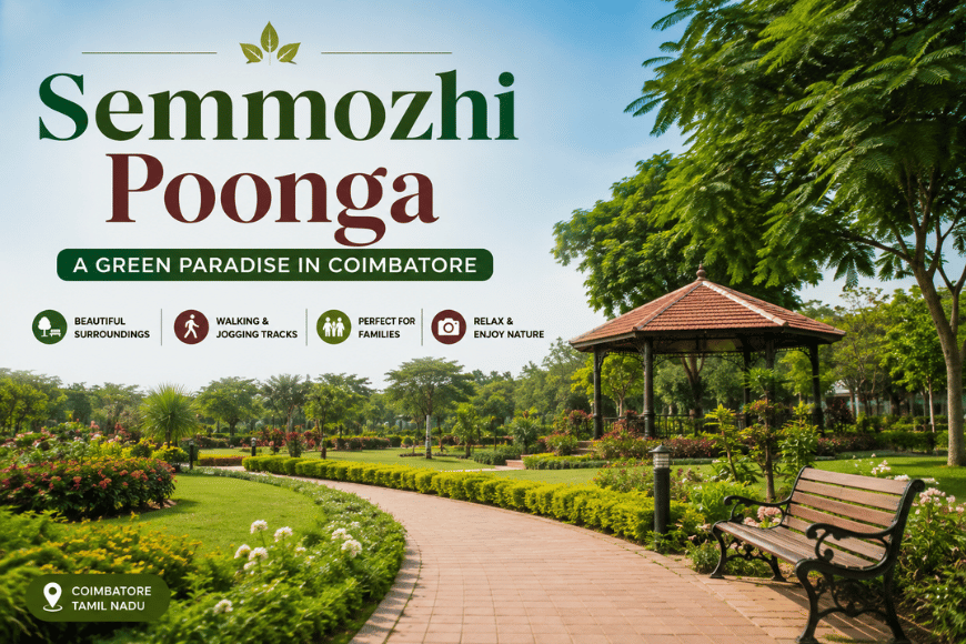 semmozhi Poonga – A Green Paradise in Coimbatore