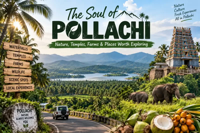 The Soul of Pollachi: Nature, Temples, Farms & Places Worth Exploring