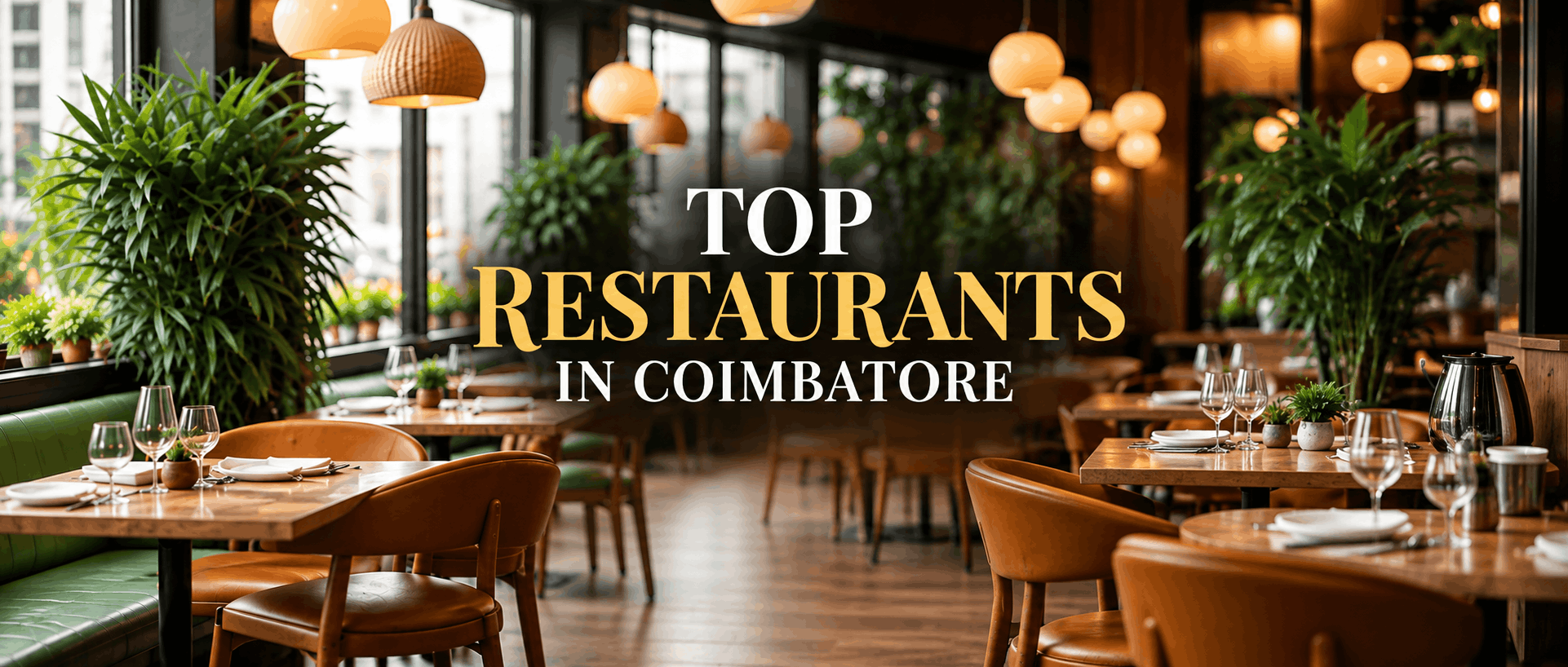 Top Restaurants in Coimbatore – A Foodies Guide
