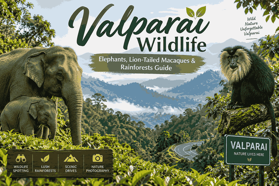 Valparai Wildlife: Elephants, Lion-Tailed Macaques & Rainforests Guide