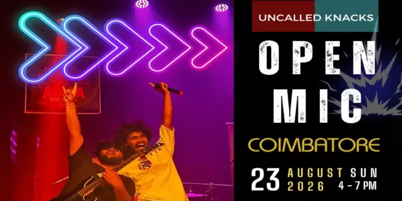 Uncalled Knacks Open Mic at Coimbatore