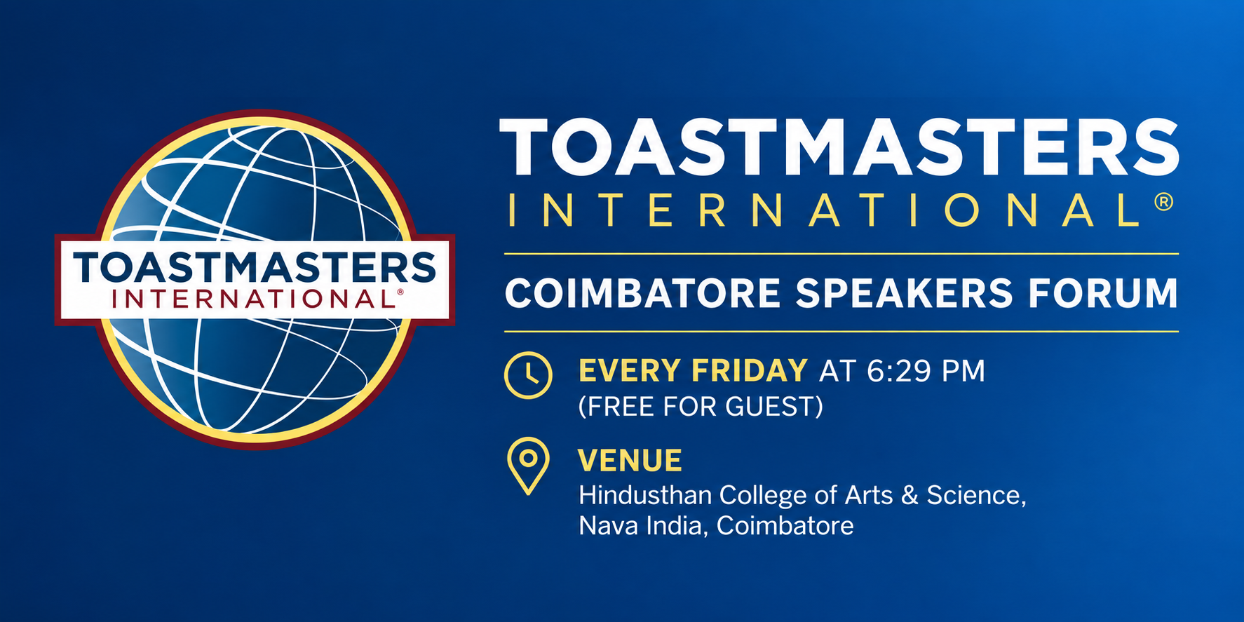 Coimbatore Speakers Forum Toastmasters Club