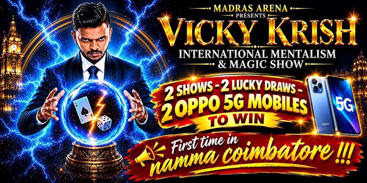 VICKY KRISH INTERNATIONAL MAGIC SHOW