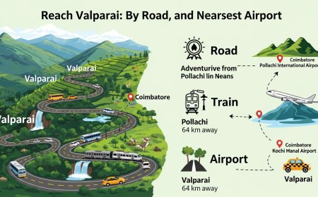 Coimbatore to Valparai Distance – Complete Travel Guide