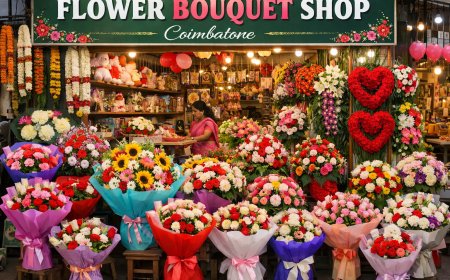 Top Flower Bouquet Shop in Coimbatore Budget Friendly