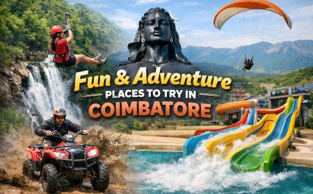 Fun & Adventure Places to Try in Coimbatore Today Now