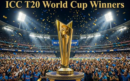 ICC T20 World Cup Winners List (2007–2026) | All Champions