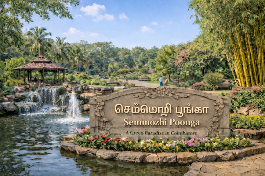 Semmozhi Poonga Coimbatore