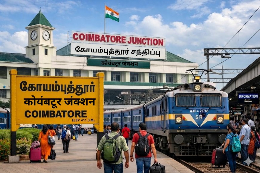 Coimbatore Railway Station – Complete Guide for Travelers