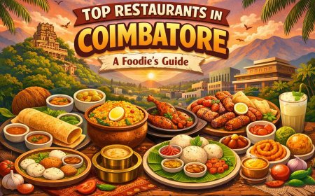 Top Restaurants in Coimbatore– A Foodies Guide