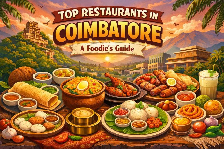 Top Restaurants in Coimbatore– A Foodies Guide