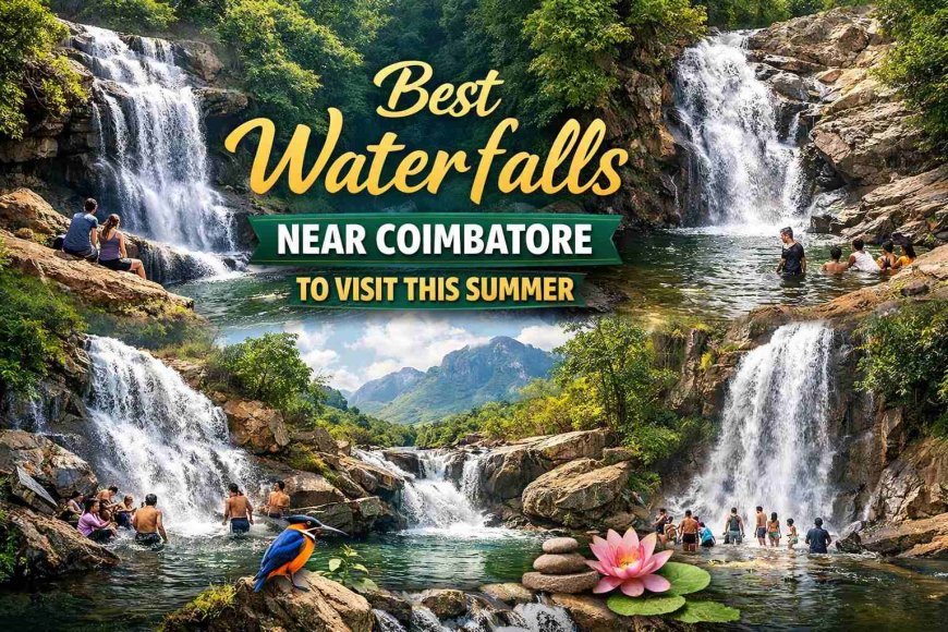 Best Waterfalls Near Coimbatore to Visit This Summer 2026