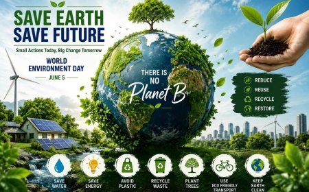 Environmental Awareness and Save Earth Save Future