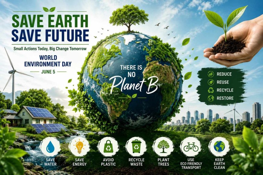 Environmental Awareness and Save Earth Save Future
