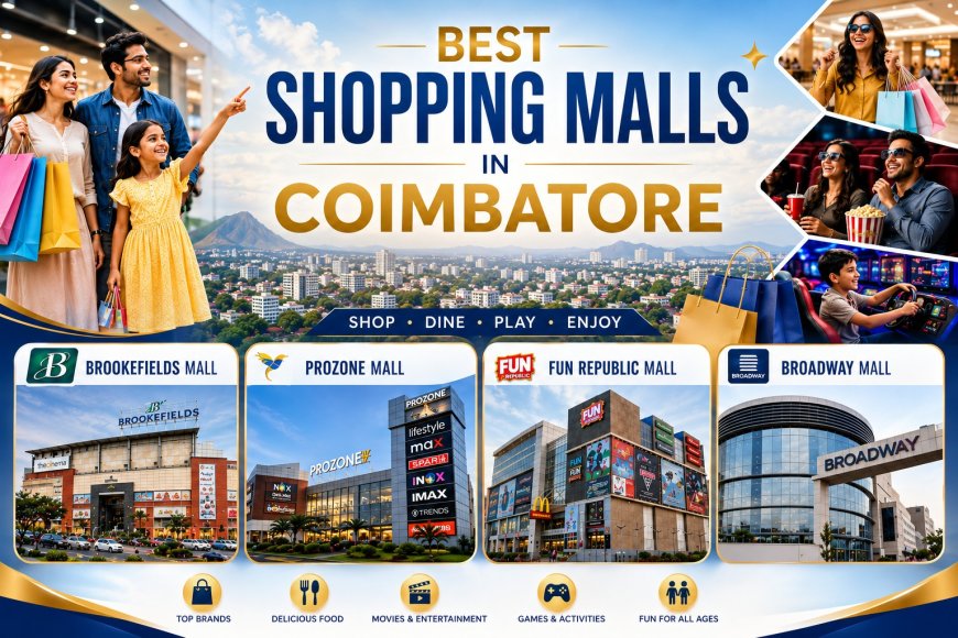 Malls in Coimbatore: Shopping Malls, Brands & Attractions