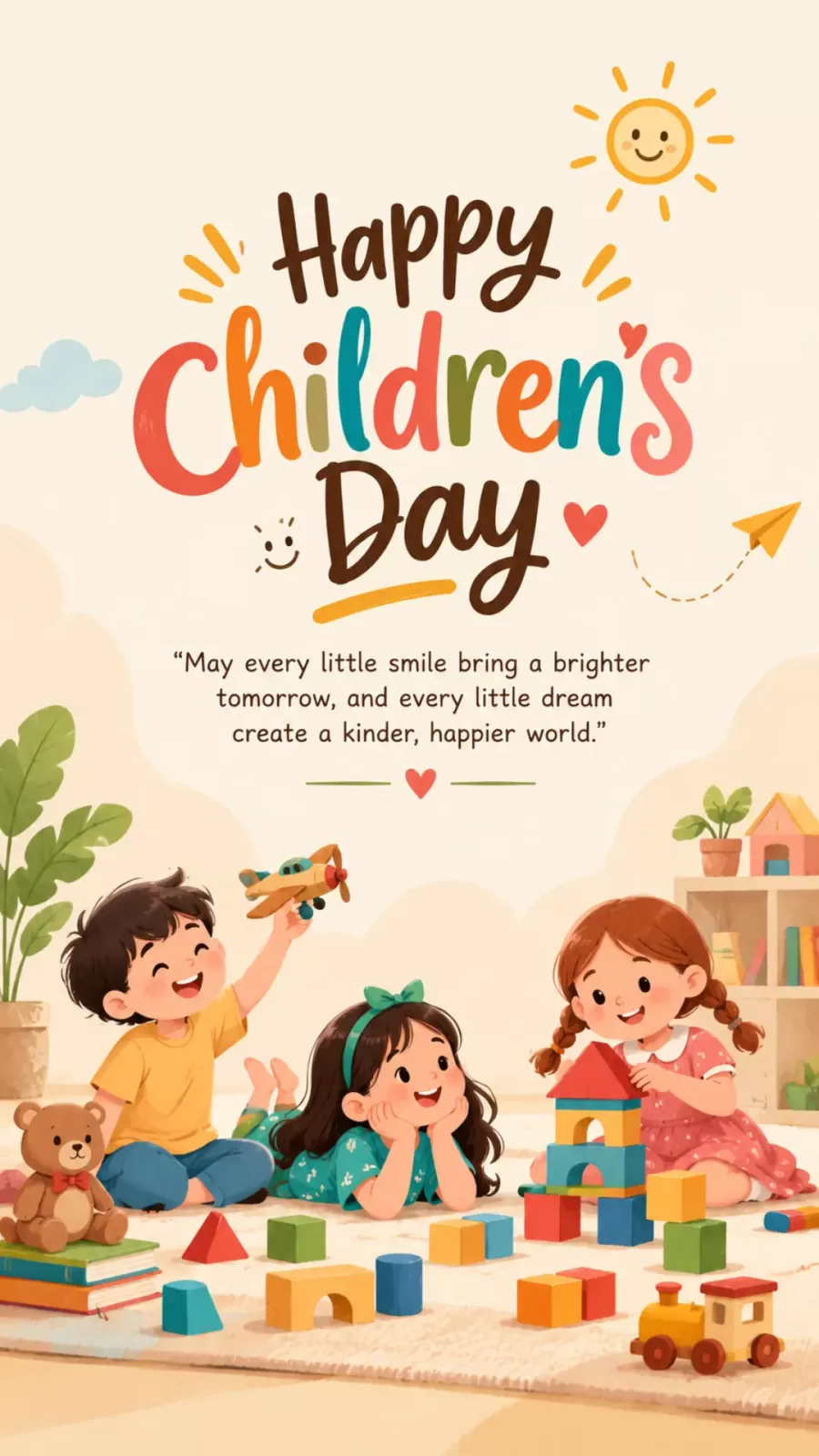 Happy Children's Day Quotes: Heartwarming Wishes and Messages - image 4