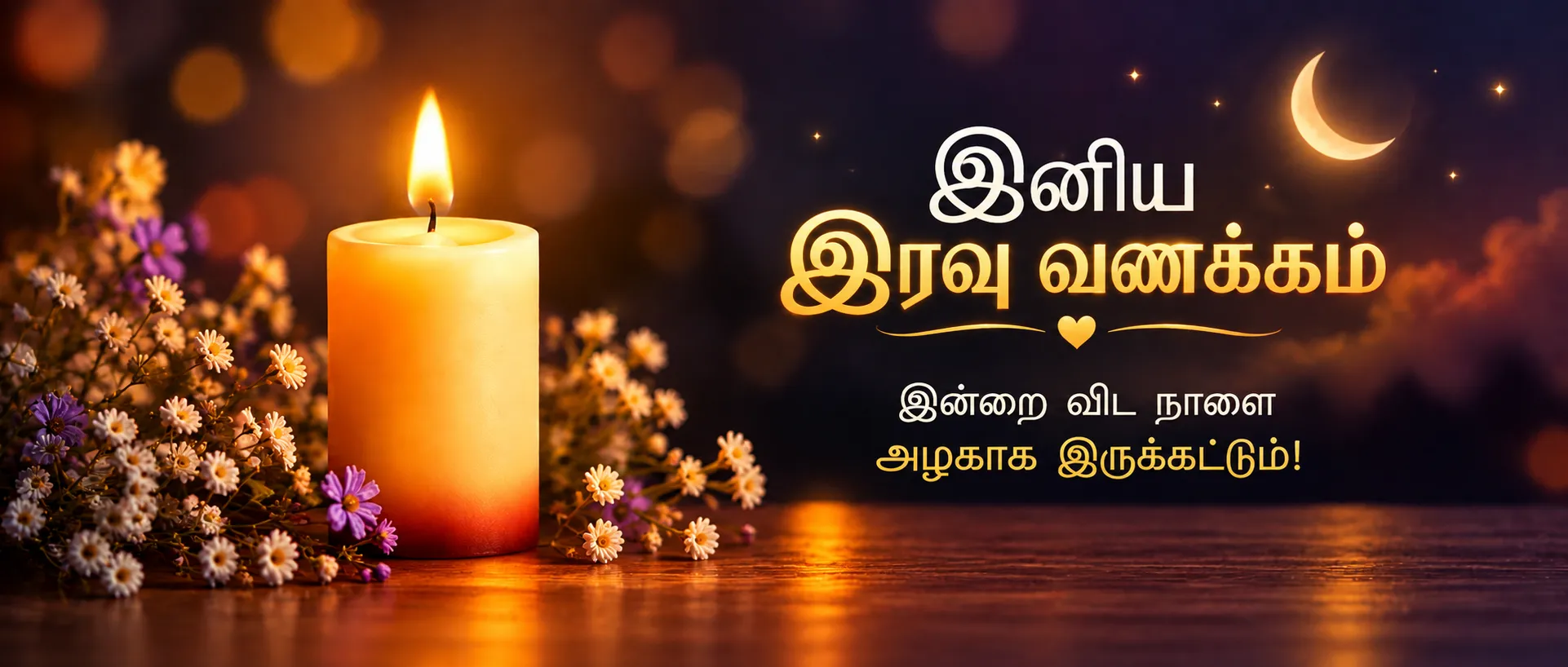 இரவு வணக்கம் கவிதைகள் மற்றும் மனதை வருடும் வரிகள்