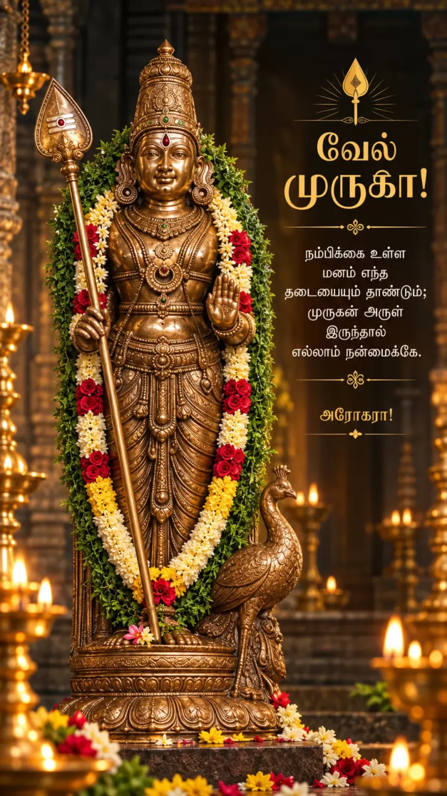 முருகன் அருளால் வாழ்க்கையை மாற்றும் ஊக்கமளிக்கும் பொன்மொழிகள் - image 6