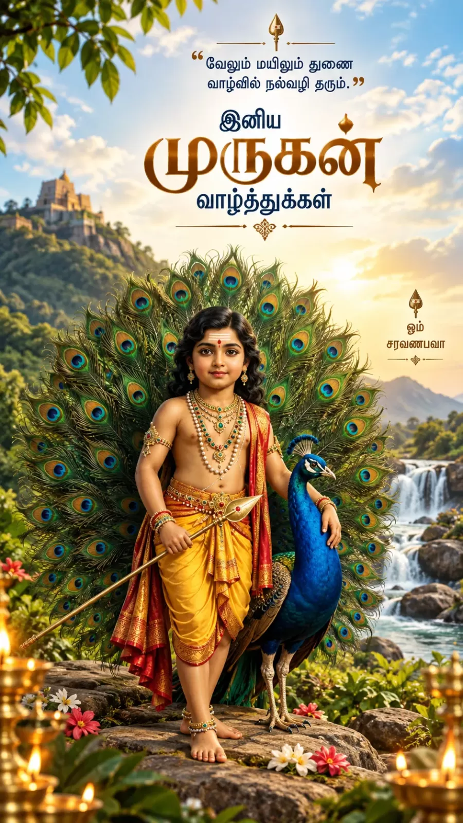 முருகன் அருளால் வாழ்க்கையை மாற்றும் ஊக்கமளிக்கும் பொன்மொழிகள் - image 12
